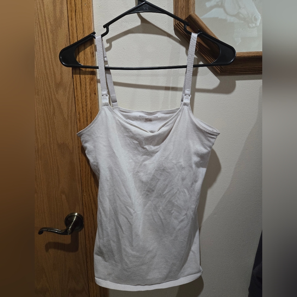 White Women's Nursing Cami